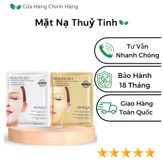 Sale Mặt Nạ Thủy Tinh Trong Suốt Bioaqua, Thạch Collagen Beautecret Phục Hồi Và Làm Mờ Vết Nhăn Hiệu Quả Cao Cấp