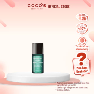 Nước Hoa Hồng Giảm Mụn Dưỡng Ẩm Some By Mi AHA-BHA-PHA 30 Days Miracle Toner 6ml -  TRIALSIZE