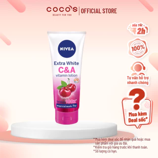 Sữa Dưỡng Thể Nivea Extra White C&A Vitamin Lotion Dưỡng Trắng & Đều Màu Da 180ml