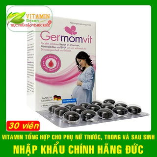 Germomvit vitamin tổng hợp cho phụ nữ trước, trong và sau khi mang thai (hộp 30 viên) | Nhập khẩu chính hãng Đức