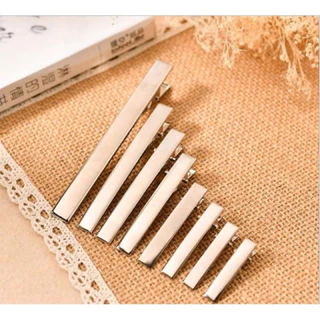 Set 5 kẹp cá sấu, phôi kẹp mỏ vịt size 4,6cm