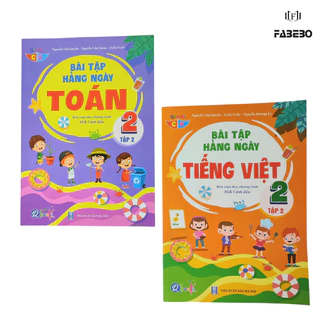 Sách - Bài Tập Hằng Ngày Toán và Tiếng Việt Lớp 2 học kỳ 2 - Cánh Diều