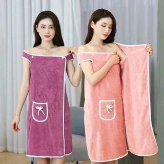 Khăn Tắm Bằng Vải Cotton Co Giãn Thấm Hút Mồ Hôi