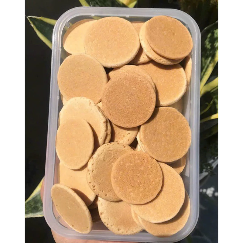 bánh đồng tiền gói 500gr thơm ngon