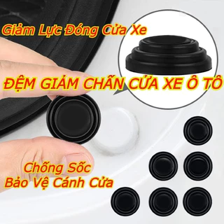 Đệm giảm chấn ô tô - Nút giảm lực đóng cửa xe ô tô - Miến dán chống xốc ( Núm Không Logo )