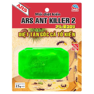 Mồi Diệt Kiến ARS Ant Killer 2 Diệt kiến tận gốc bẫy dẫn dụ kiến hàng nhập khẩu chính hãng Nhật Bản Super Arinosu Koroki