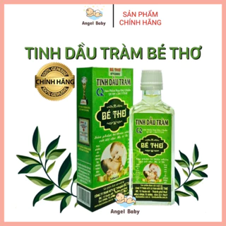 Tinh Dầu tràm Bé Thơ chính hãng 50ml, nguyên chất 100%, giúp giữ ấm cơ thể cho bé khi trời trở lạnh