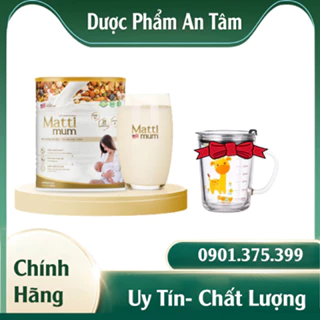 Sữa Hạt Lợi Sữa Matti Mum Bổ Sung 100% Đạm Thực Vật Cho Mẹ Sau Sinh - Hộp 650g