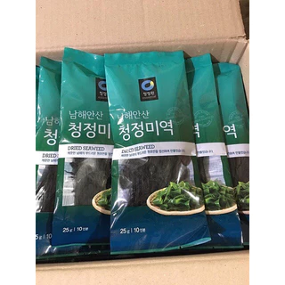 (Gói 25g) Rong biển khô nấu canh Daesang 25g 청정미역