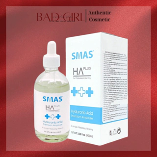 Tinh Chất Serum SMAS HA Plus - Hyaluronic Acid Premium Ampoule Cấp Ẩm Làm Trắng Sáng Da Cấp Nước 100ml