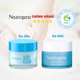 Kem dưỡng ẩm (48g) cho mọi lứa tuổi Neutrogena Hydro Boost Water Gel (da dầu)/Gel Cream (da khô), UK