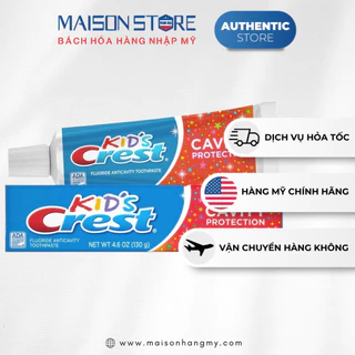 KEM ĐÁNH RĂNG CHO BÉ CREST CAVITY (130g) - Hàng Nhập USA