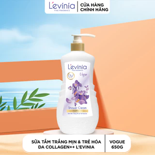 [New] Sữa Tắm Trắng Mịn & Trẻ Hóa Da Collagen++ VOGUE L'evinia 650ml