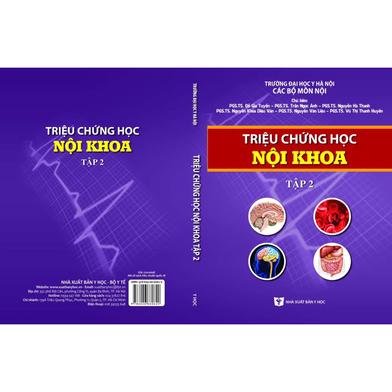 Sách - Triệu chứng học nội khoa tập 2 2023