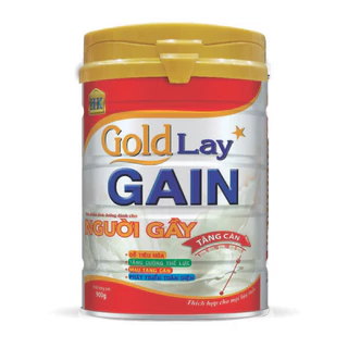 Sữa TĂNG CÂN dành cho người gầy Goldlay gain lon lớn 900g ( Hàng chính hãng )