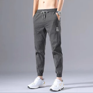 Quần Jogger Nam ,Quần Nam nữ Cao Cấp Bo Chun Lưng Thun ,Vải Có Co giản Nhẹ