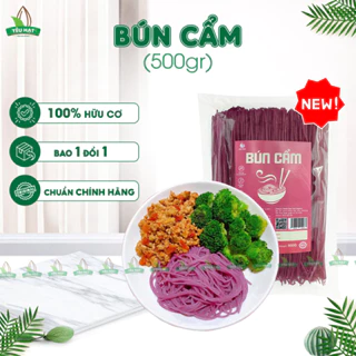 [MỚI] Bún Cẩm 100% Hữu Cơ Ăn Kiêng Eat Clean Thực Dưỡng Siêu Ngon Việt Thái Organic Gói 500g (Yêu Hạt)