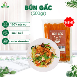 [MỚI] Bún Gấc 100% Hữu Cơ Ăn Kiêng Eat Clean Thực Dưỡng Siêu Ngon Việt Thái Organic Gói 500g (Yêu Hạt)