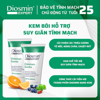 COMBO 2 Kem bôi suy giãn tĩnh mạch Diosmin Expert