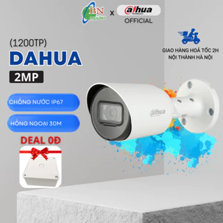 Camera quan sát Dahua 1200TP-S5 dạng thân, 2.0Megapixels, hồng ngoại 20m, chính hãng 24 tháng