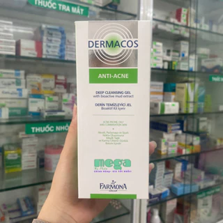 Sữa rửa mặt DERMACOS ANTI-ACNE Sạch Sâu, Ngừa Mụn 150ML [Chính Hãng] _ Gía Tốt