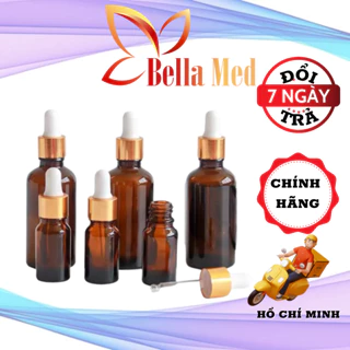 Chai Chiết Serum Thủy Tinh nắp bóp-nhiều loại lựa chọn