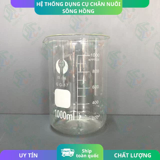 Cốc Thủy Tinh Chia Vạch 2L - Ca Đong ml Chịu Nhiệt 2000ml