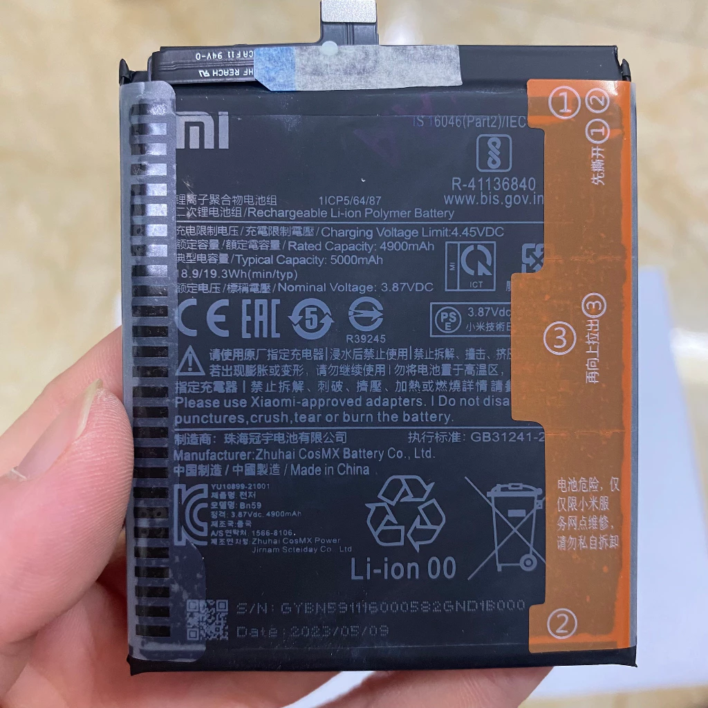 Pin zin Xiaomi Redmi K30 Pro / Poco F2 Pro (BM4Q) 4900mAh loại AA kèm siu