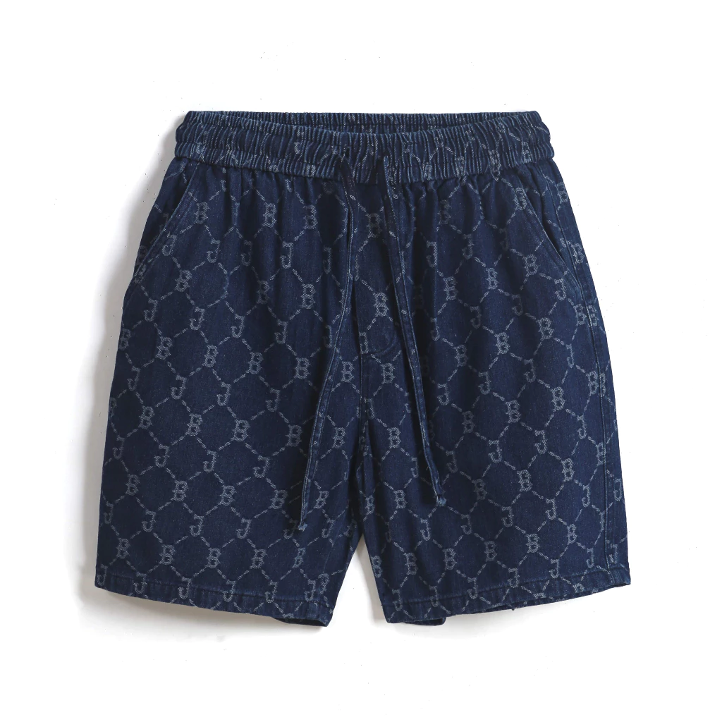 Quần short monogram JULIDO cạp chun