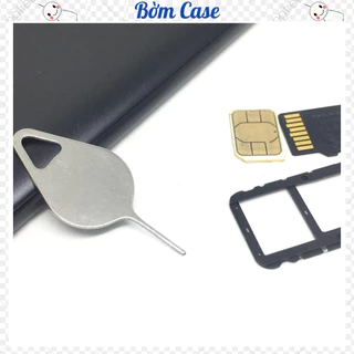 Que chọc sim inox không gỉ hình giọt nước đẹp, Dùng cho điện thoại,Máy tính bảng - BỜM CASE