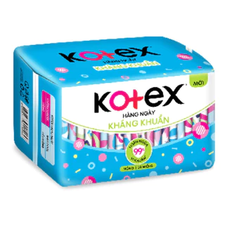 Combo 4 Băng vệ sinh hàng ngày Kotex siêu mềm kháng khuẩn 20 miếng