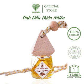 Tinh dầu treo xe ô tô trầm hương cao cấp thiên nhiên nguyên chất LT Farm 10ml treo phòng, tủ quần áo