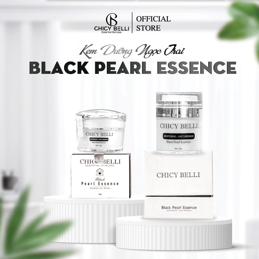 Kem dưỡng trắng tái tạo da CHICY BELLI BLACK PEACK ESSENCE