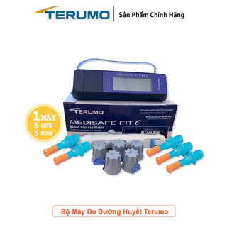 Máy Đo Đường Huyết Terumo Medisafe Fit C + 5 que + 5 Kim ( Nhật Bản )