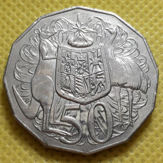 Đồng xu 50 cent Úc – Nữ Hoàng Elizabeth II