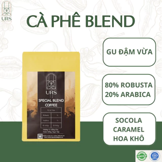 Cà Phê Nguyên Chất Blend - Đậm Vừa 8Ro/2A | Hương Socola, Caramel, Hoa Khô Ngọt Hậu | Pha Phin/Pha máy/V60,...