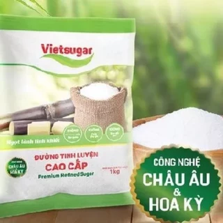 Đường cát tinh luyện VietSugar/loại xá 1Kg