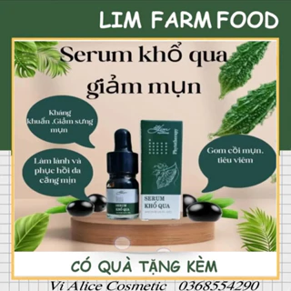 Serum Khổ Qua LIM -100% Nguyên Chất- Sạch Mụn Mờ Thâm Se Khít Lỗ Chân Lông an toàn hiệu quả