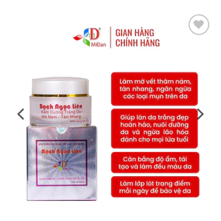 Kem dưỡng trắng mặt BẠCH NGỌC LIÊN (20GR)a