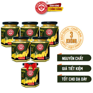 Combo 5 hũ Tinh nghệ vàng Honimore 100g/hũ tặng 1 hũ cùng loại