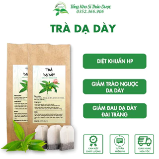 Trà dạ dày, hỗ trợ giảm đầy bụng khó tiêu, trào ngược dạ dày, diệt khuẩn HP - Tổng kho sỉ thảo dược