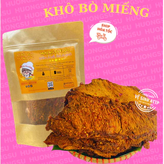 Khô Bò Miếng Tảng 100G Bò Mềm 100% Thịt Bò Tươi Tây Nguyên Không Chất Bảo Quản Đảm Bảo Vệ Sinh HươngSu Food