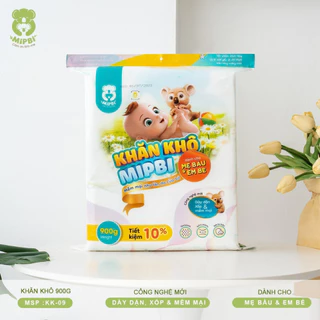 Khăn khô đa năng Mipbi cao cấp gói 300g/600g/900g