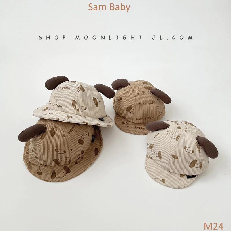 Mũ in hình cún tai cún cho bé-Sam Baby-M24