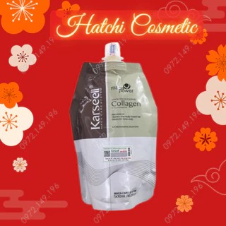 Kem ủ tóc Karseell Maca Power Collagen 500ml phục hồi hư tổn Hấp ủ tóc thẳng mượt bổ xung collagen LOẠI 1 CÓ TEM