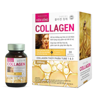 Viên uống đẹp da Collagen