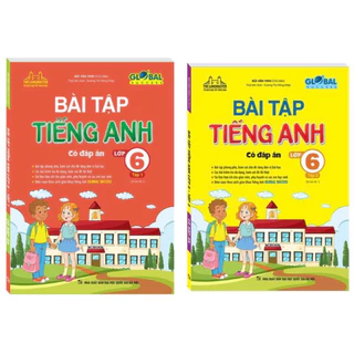 Sách -(Combo)Bài Tập Tiếng Anh Lớp 6(Có Đáp án)-Global Success