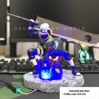 [Có đèn led] Mô hình Naruto Kakashi siêu ngầu