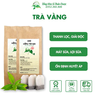 Trà vằng lợi sữa, mát sữa, thanh nhiệt sau sinh - Tổng kho sỉ thảo dược