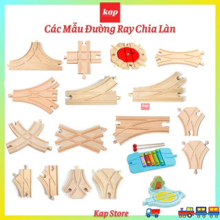 CÁC CHI TIẾT ĐƯỜNG RAY PHỤ KIỆN DÀNH CHO ĐƯỜNG RAY XE LỬA GỖ